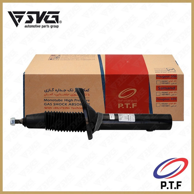 کمک فنر جلو پژو 405 PTF میل کلفت یک سال گارانتی