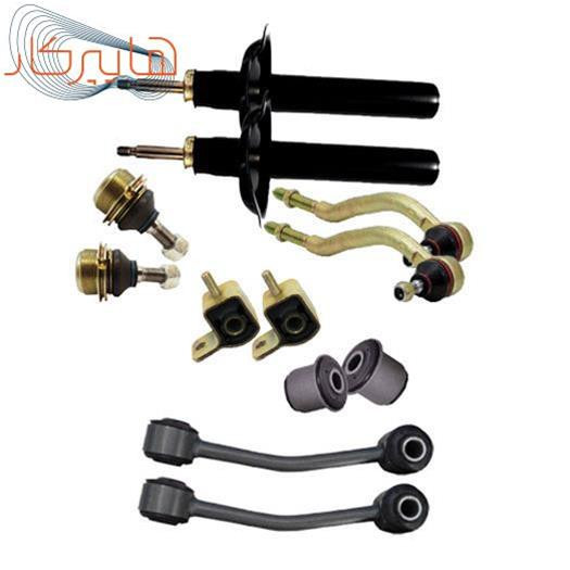 مجموعه کامل جلوبندی و 2 عدد کمک فنر جلو پژو 405
